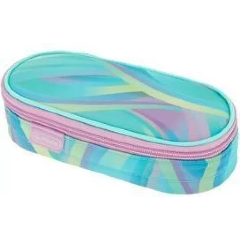 HERLITZ Minty Love polyesteripenaali, suuri päälokero sisäläpällä, mintunvihreä/monivärinen 400205922