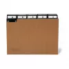DURABLE ohjerekisteri A5 5/5-osainen A-Z niitattu pressspan 1 kpl 425511