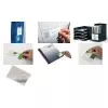DURABLE POCKETFIX itseliimautuva tasku 90x57 mm, läpinäkyvä, 100 kpl:n pakkaus 829319