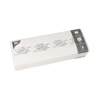 PAPSTAR DAILY Collection välipalalautasliinat, valkoinen tissue, 1/4 taite, 250 pakkauksessa 37406