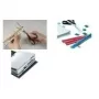 DURABLE TABFIX® itseliimautuvat hakemistomerkit 200x10 mm, läpinäkyvä, 5 kpl 840219