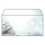 SIGEL Snow Star DL suunnittelupaperi 110 x 220 mm 80 g/m² sininen/valkoinen DU312