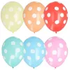 PAPSTAR Dots värikkäät lateksipallot, 29 cm, 100 kpl 84525