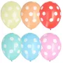 PAPSTAR Dots värikkäät lateksipallot, 29 cm, 100 kpl 84525