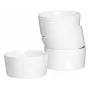 Ritzenhoff & Breker BIANCO uunivuokasarja, 245 ml, 4-osainen, posliini, valkoinen 431452