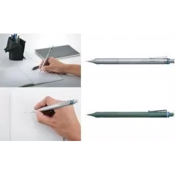 Tombow MONO graph fine -lyijytäytekynä 0,5 mm, hopea, 4 mm ohjainputki SH-MGF04