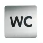 DURABLE PICTO WC-piktogrammikyltti 150x150 mm itseliimautuva akryyli 495723
