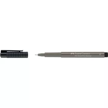 Faber-Castell PITT Artist Pen, Warm Grey IV, pigmenttimuste, sivellinkärki, korkea valonkestävyys, 1 kynä 167073