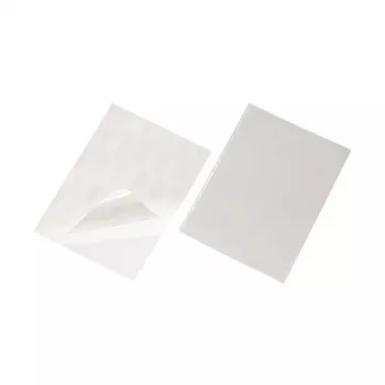 DURABLE POCKETFIX A4 itseliimautuva tasku, läpinäkyvä, 25 kpl pakkaus 809619