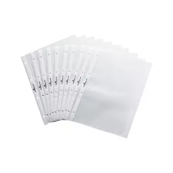 DURABLE A4 vaakasuuntaiset fläppitaulutaskut, läpinäkyvä, 10 kpl pakkaus 856619