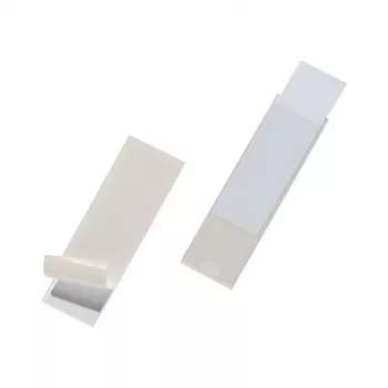 DURABLE POCKETFIX itseliimautuva tasku 100x30 mm, läpinäkyvä, 10/pakkaus 807319