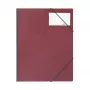 DURABLE Premium kulmakansio A4 punainen joustavilla kulmakumeilla 2320-03