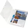 HERLITZ asiakirjalaatikko DIN A4, polypropyleeni, läpinäkyvä, 40 mm selkä, 250 x 40 x 330 mm 1948678