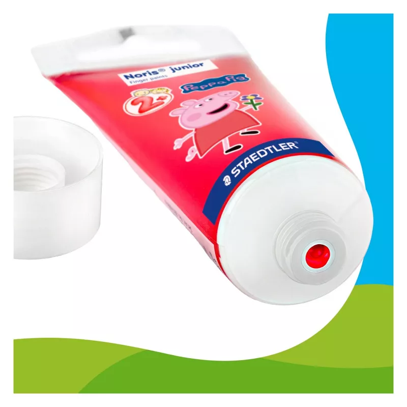 STAEDTLER Noris junior Peppa Pig sormivärit, 4 x 150 ml, 2-vuotiaasta 8814 L1