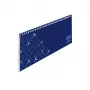 herlitz Compact pöytäkalenteri 2023, sininen, viikko kahdella sivulla, kierreliitos, saksa 50042104