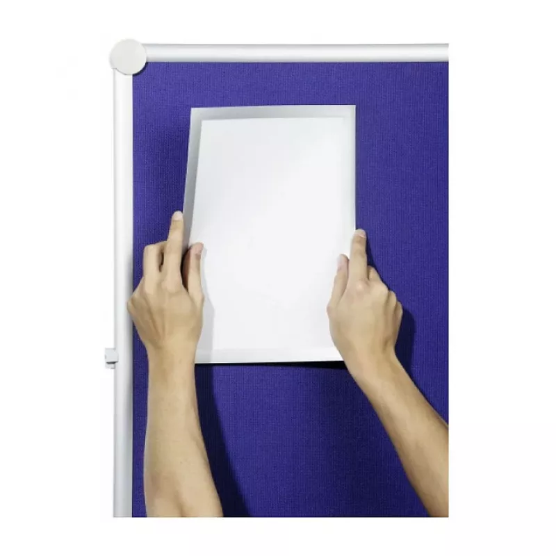 DURABLE DURAFRAME GRIP A4 infokehys, itseliimautuva, musta, 1 kpl 496823