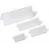 DURABLE pöytänimikylttiteline pöytäteline 61/122x210 mm akryyli 10 kpl 803419