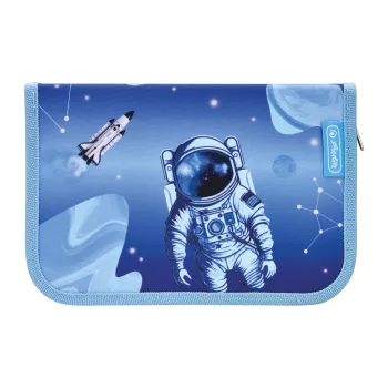 herlitz Cosmic Explorer penaali, 31 osaa, polyesteri, 205 x 140 x 38 mm, 2 läppää, avaruusdesign 400197095