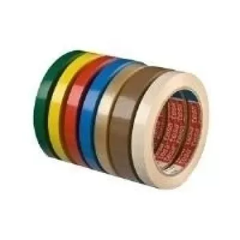 tesa 4204 PVC-pakkausteippi, 19 mm x 66 m, läpinäkyvä, luonnonkumiliima, 8 rullaa 04204-00010-00