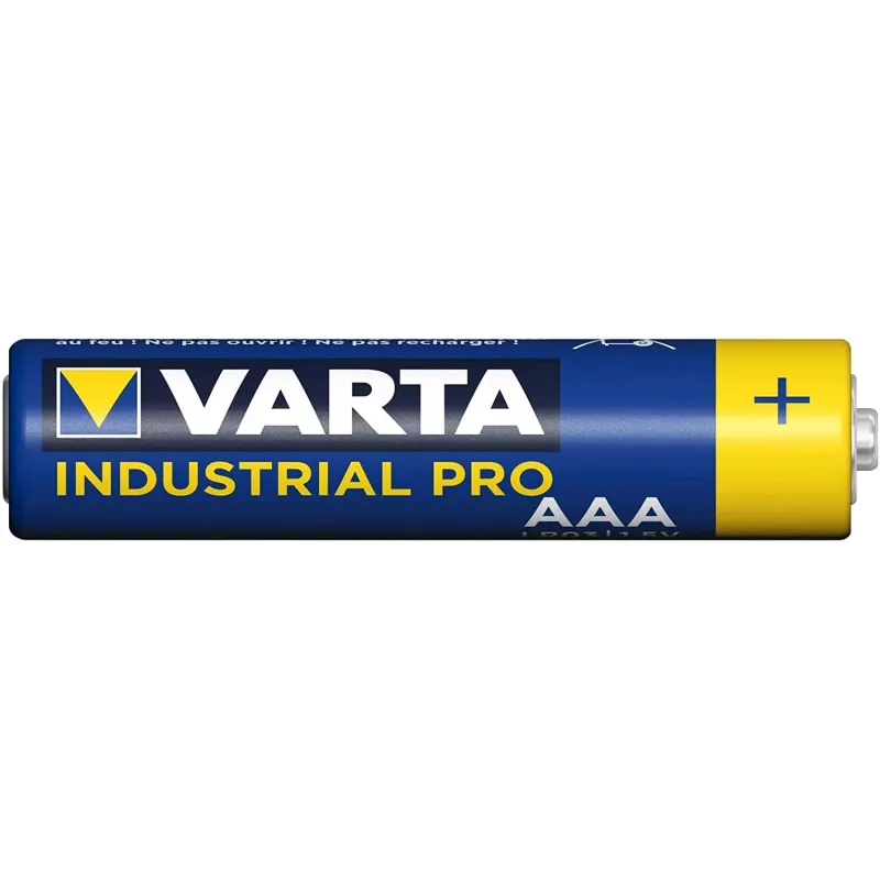 Varta Industrial AAA alkaliparisto 1,5V 1100 mAh – 10 kpl:n pakkaus (LR03)