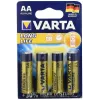 VARTA Longlife AA alkaliparisto 1,5V 2750mAh 4 kpl:n pakkaus (04106110414)