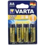 VARTA Longlife AA alkaliparisto 1,5V 2750mAh 4 kpl:n pakkaus (04106110414)