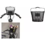 FISCHER E-Bike PLUS ohjaustankokori, hienosilmäinen teräslanka, musta, pikakiinnitys, 5 kg 50653
