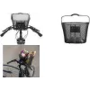 FISCHER E-Bike PLUS ohjaustankokori, hienosilmäinen teräslanka, musta, pikakiinnitys, 5 kg 50653