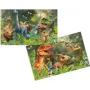 HERMA 3 pöytäalustaa kartongista Dino World - 3 kpl:n pakkaus (19743)