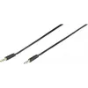 Vivanco 46/10 03FG audiokaapeli 3,5 mm plugi - 3,5 mm plugi 0,3 m musta 46130