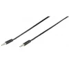 Vivanco 46/10 03FG audiokaapeli 3,5 mm plugi - 3,5 mm plugi 0,3 m musta 46130