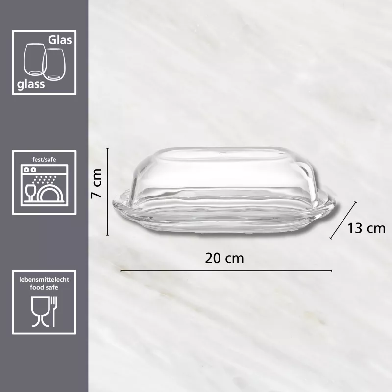 Ritzenhoff & Breker STYLE lasinen voirasialla kansi 190x130x70 mm 812022