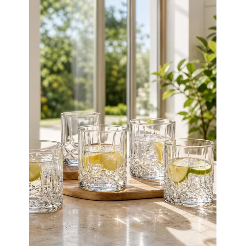 Ritzenhoff & Breker Capri viskilasi 350 ml, konepesunkestävä, kristallilook 822052