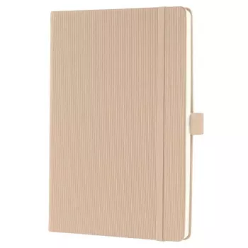 SIGEL Conceptum muistikirja A5 ruudullinen beige kovakantinen Softwave-rakenteella CO650
