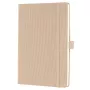 SIGEL Conceptum muistikirja A5 ruudullinen beige kovakantinen Softwave-rakenteella CO650
