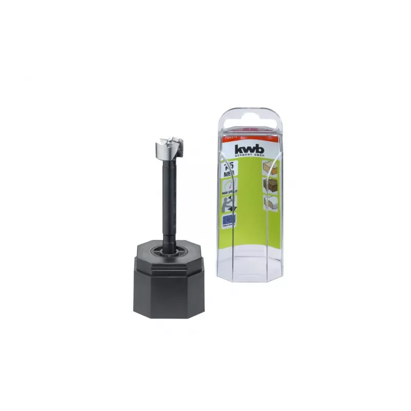KWB 706316 keskityspora 1,6 mm DIN 333 muoto A HSS