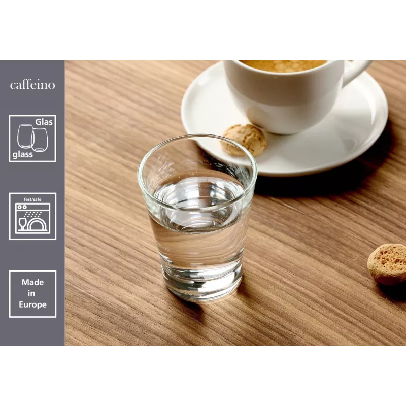 Ritzenhoff & Breker CAFFEINO espressolasit-sarja, 90 ml, kirkas lasi, 6 kpl 824520