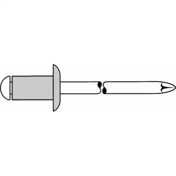 GESIPA sokeaniitti kupukanta 3 x 7 mm alumiini/teräs 500 kpl (6300146)