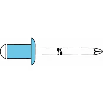 GESIPA sokeaniitti ruostumaton teräs A2 5x8mm litteä kupukanta puristusalue 2-4mm (6330924) 6330924 LEGIERUNGSZUSCHL