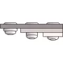 GESIPA PolyGrip sokeaniitti 4,8 x 17,0 mm alumiini/teräs, 500 kpl 1433833