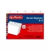 Herlitz A-Z-rekisteri, A7 vaakasuunta, 24-osainen, valkoinen polypropeeni 1500768