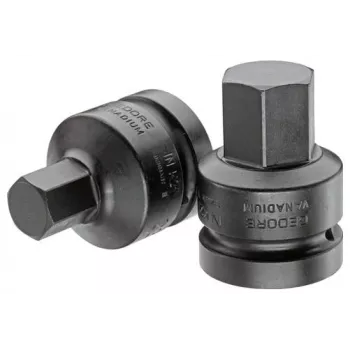 GEDORE 1 tuuman kiinnitys 27 mm kuusikanta-iskuvääntimen hylsyavain, 60 mm pituus, fosfatoitu 1956582