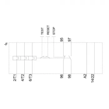SIEMENS SIRIUS 3RU21 terminen ylikuormitussuoja 1,8-2,5A S00 ruuviliittimet 3RU21161CB0