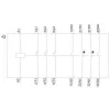 SIEMENS kontakti AC-3 22kW/400V 2NO+2NC 230V AC 50A S2 ruuviliittimet (3RT20361AP04)