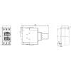 SIEMENS kontakti AC-3 22kW/400V 2NO+2NC 230V AC 50A S2 ruuviliittimet (3RT20361AP04)