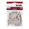 KWB 028180 puutapit 8 x 40 mm, 40 kpl, pyökki