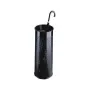 Durable pyöreä metallinen sateenvarjoteline, 28,5 L, musta (335001)