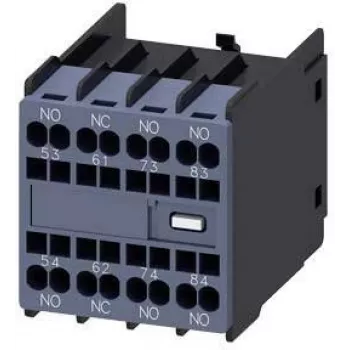 Siemens apukytkinlohko 3RH2911-2GA31, 1 S + 1 Ö, ruuviliitäntä, etuasennus