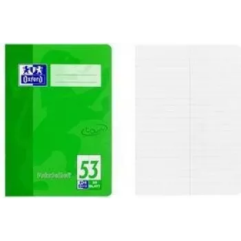 Oxford TOUCH sanastovihko A5, 2 palstaa, vihreä linjaus 53, 32 arkkia, 90 g/m² Optik Paper, nidottu 400115095