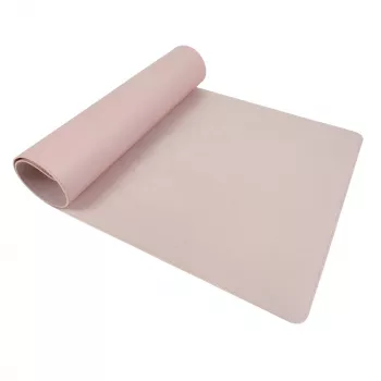 HELIT the flat mat pöytäalusta 800 x 400 mm roosa PVC vedenpitävä pöytäsuoja H2525126